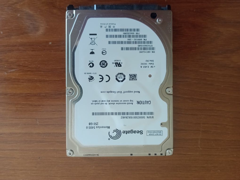 Hd 250 gb Seagate