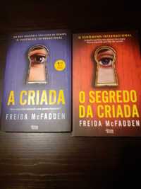 Dois livros de Freida McFadden