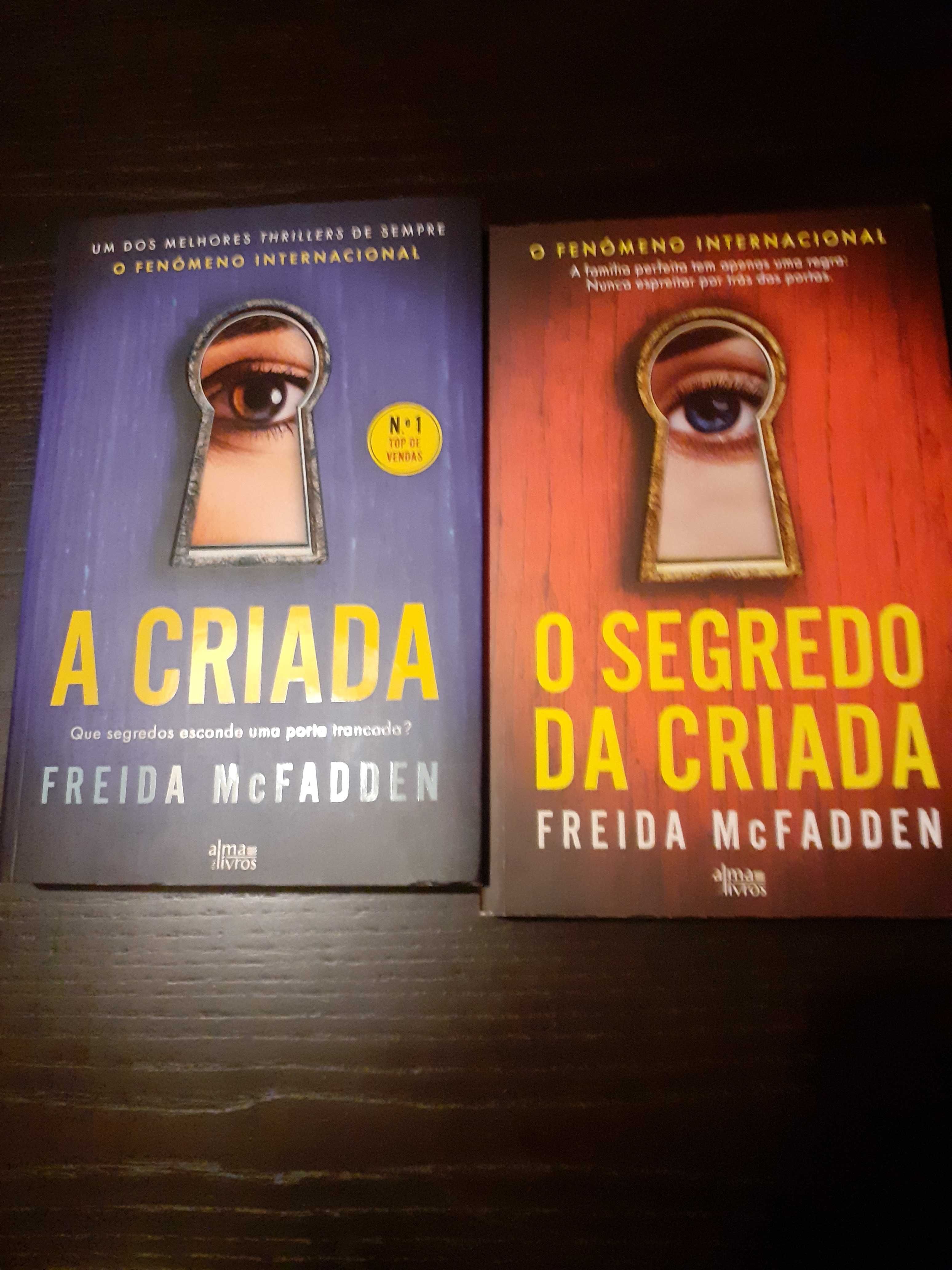Dois livros de Freida McFadden