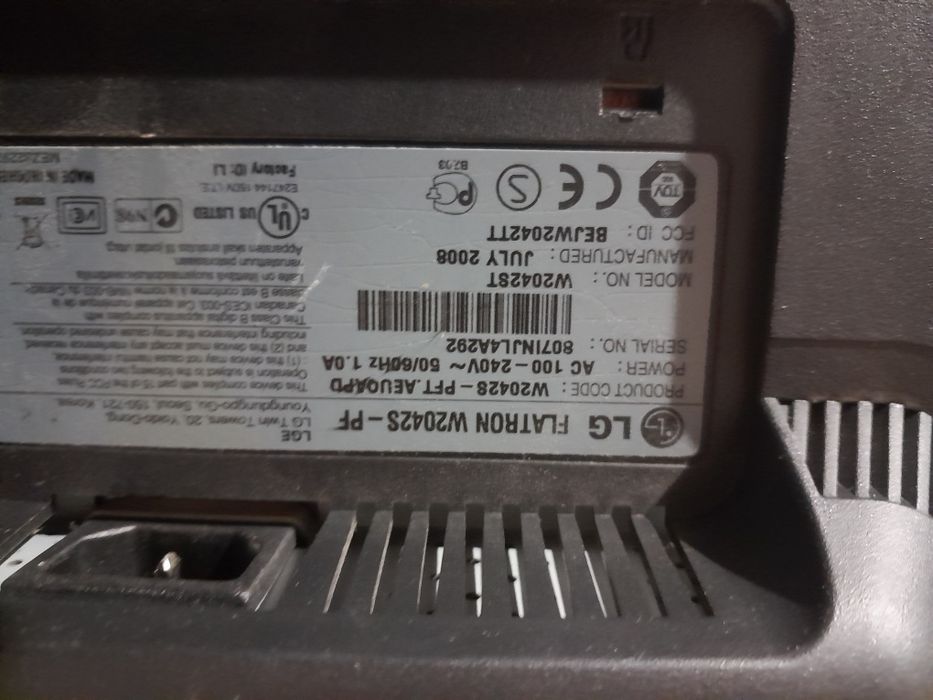 Monitor LG flatron