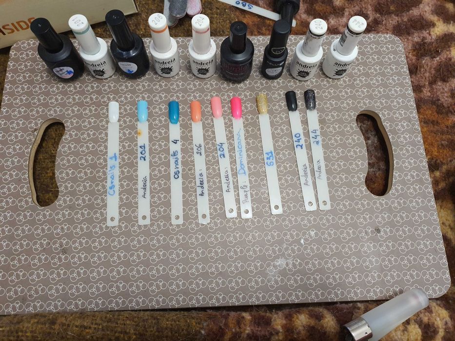 Conjunto artigos gel e verniz gel