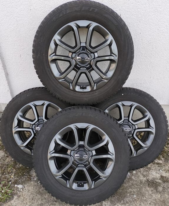 Felgi z oponami zimowymi Fiat 500X 6,5x16 ET40 5x110