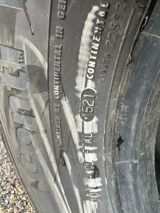 H89- 265/70/17,5 Continental LS3 - bez napraw