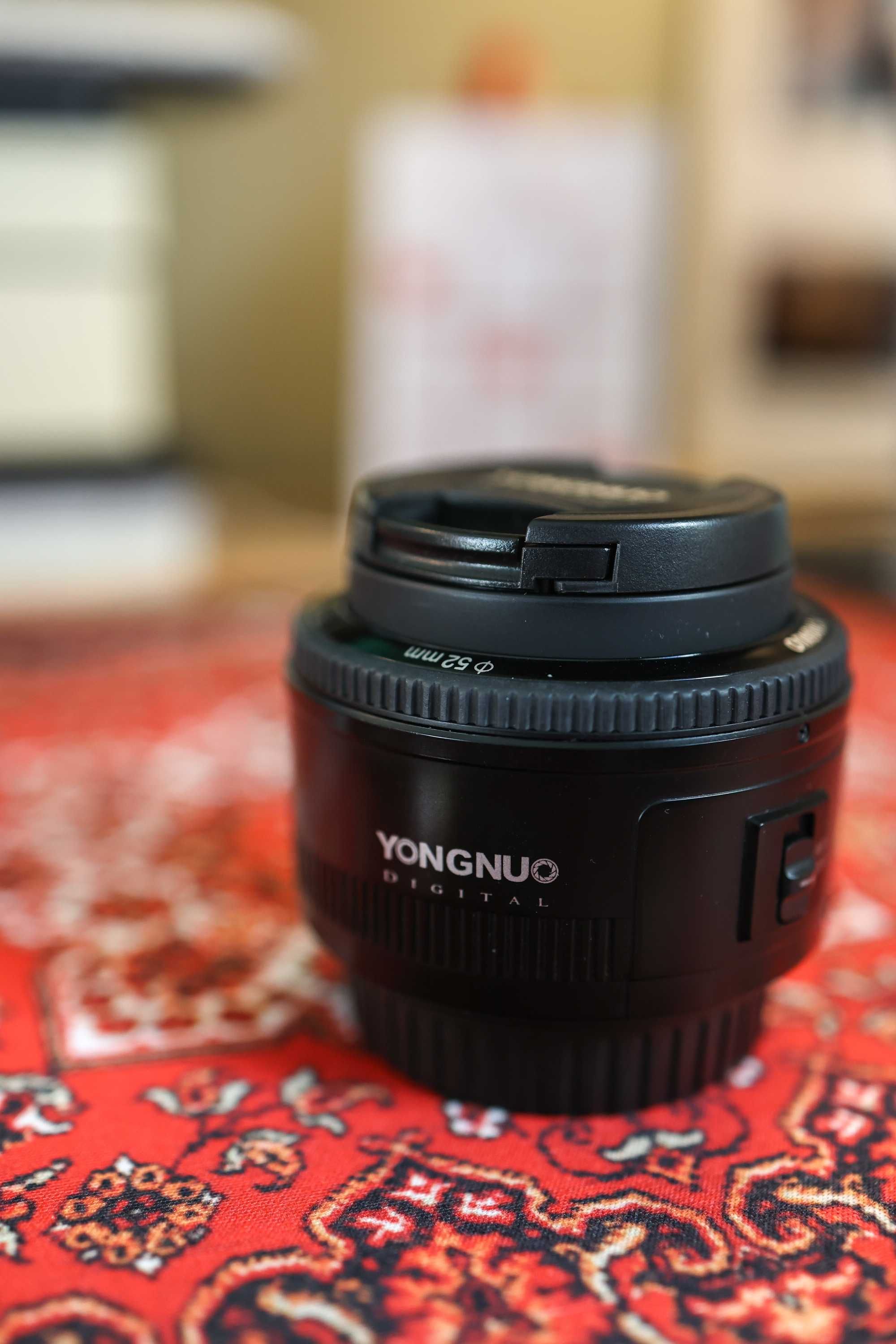 Продам обʼєктив Yongnuo 50mm f/1.8