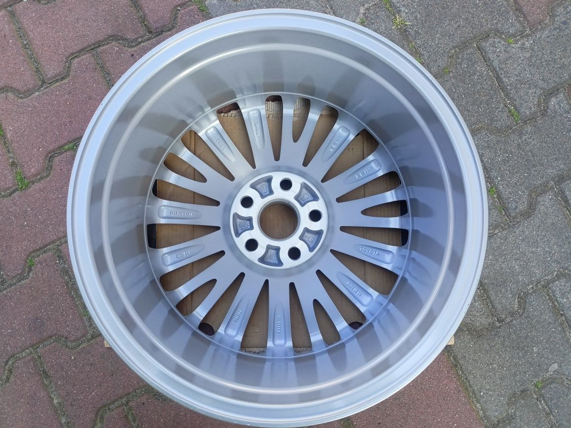 Alufelga Toyota 18" 5x114,3 ET45 7.5J Oryginał Stan Idealny