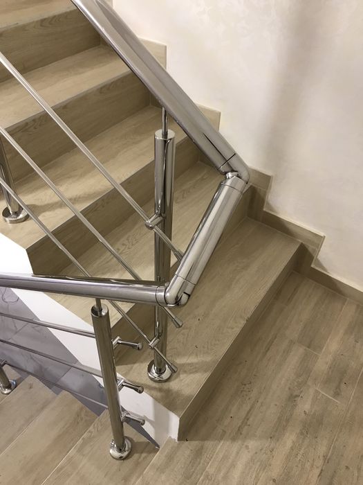 Перила из нержавейки, изделия из нержавейки, перила для лестницы