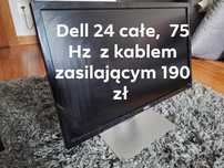MONITOR DELL 24 CALE 75HZ stan idealny