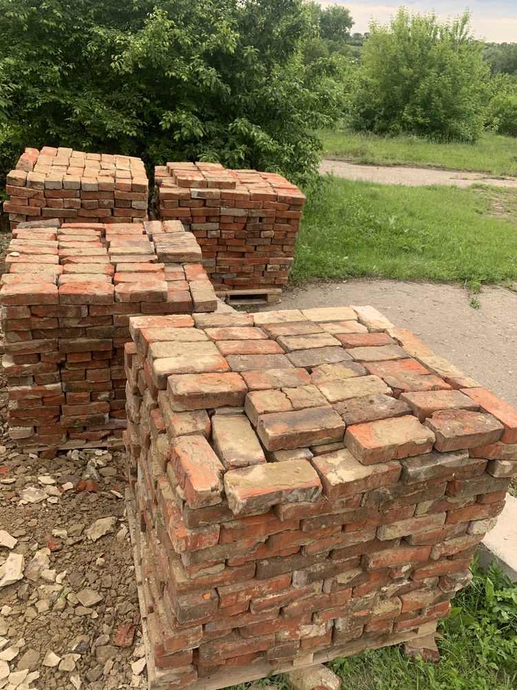 Продам красный кирпич бу