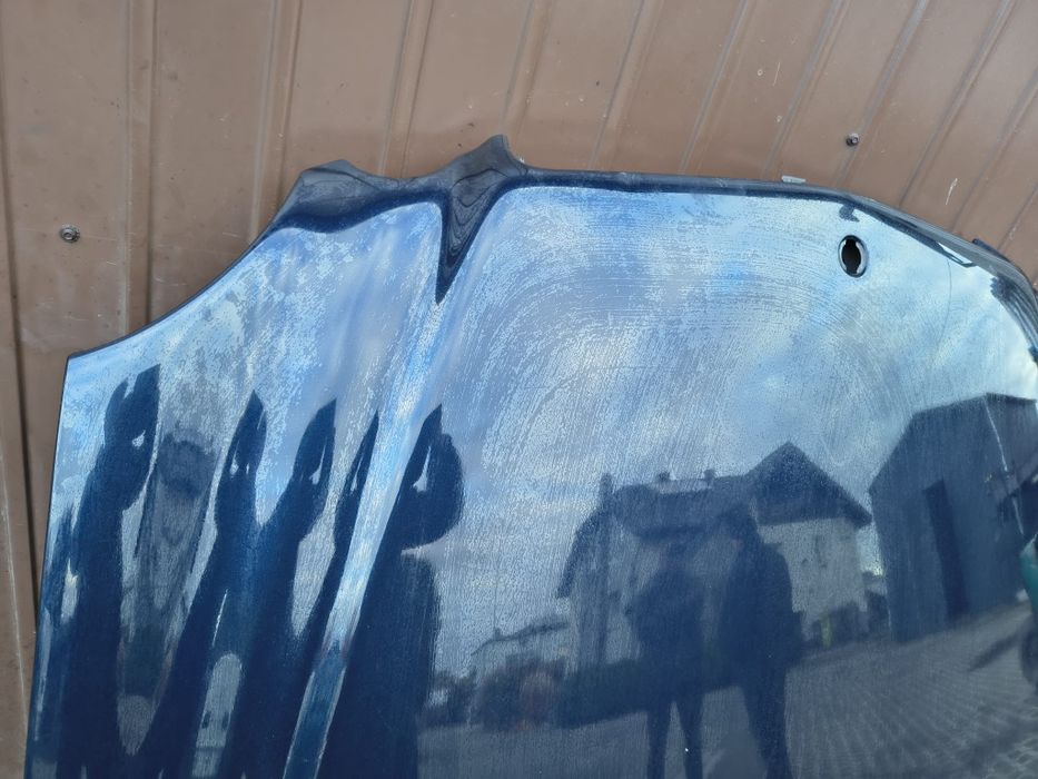 Maska przód Mercedes Benz W211 Niebieska E-class Oryginalna Wysyłka