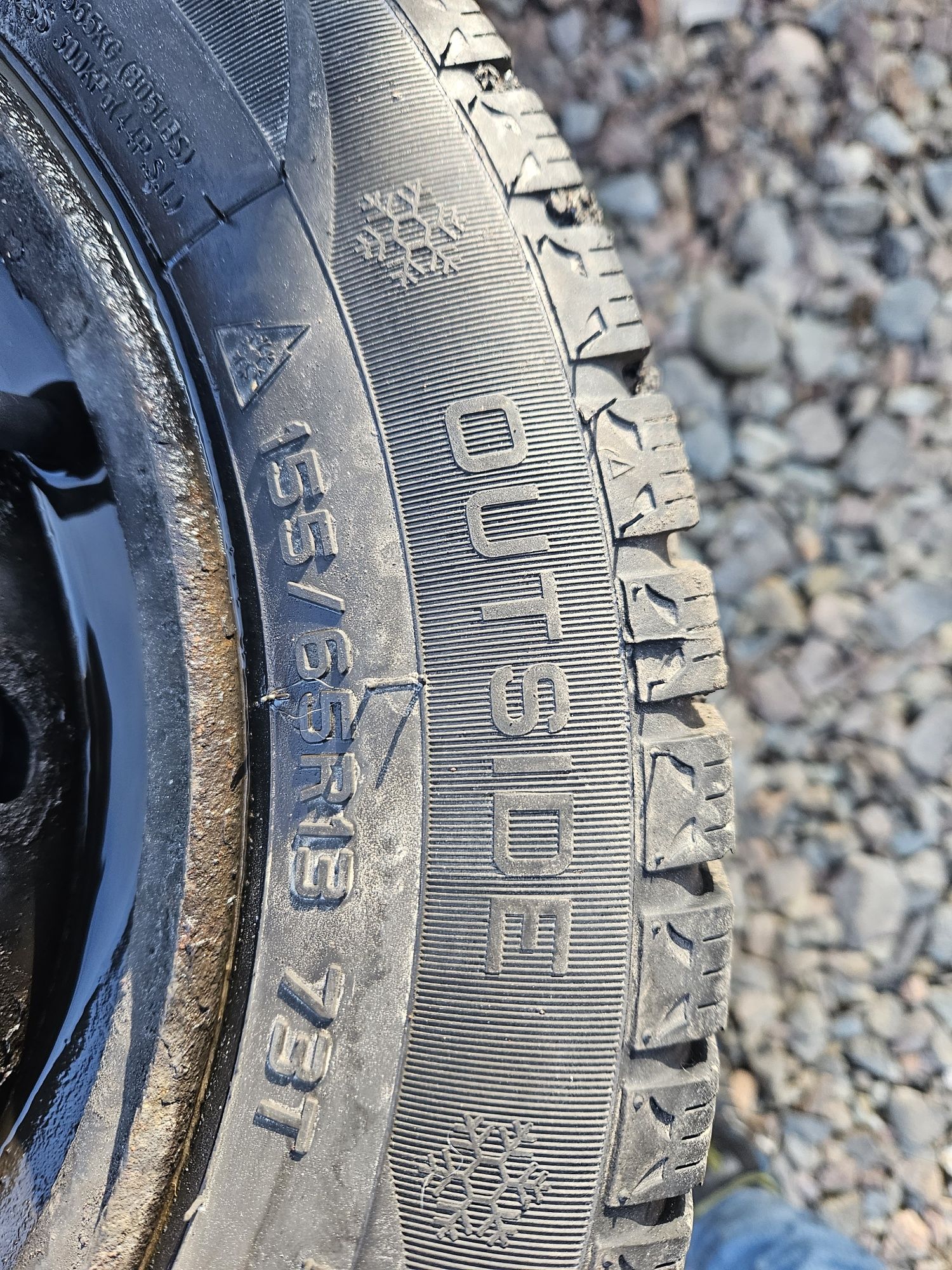 Felgi z oponami Fiat panda  155/65 R13