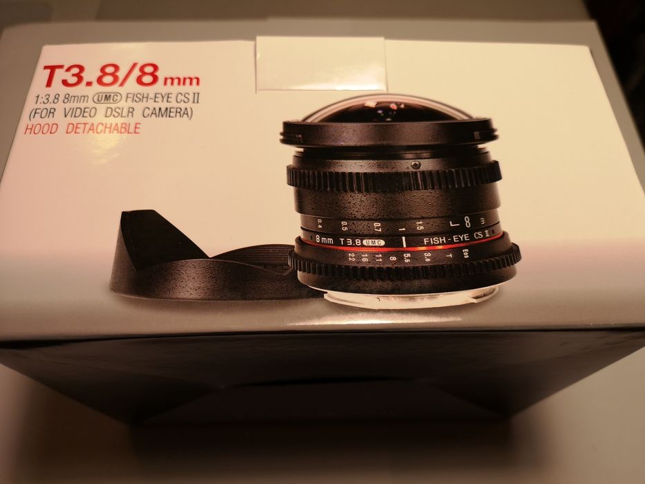 Samyang T3.8 8mm UMC FISH Eye CS II (Nikon)