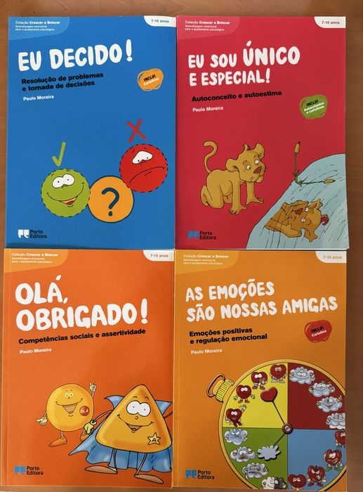 Livros de Aprendizagem Emocional