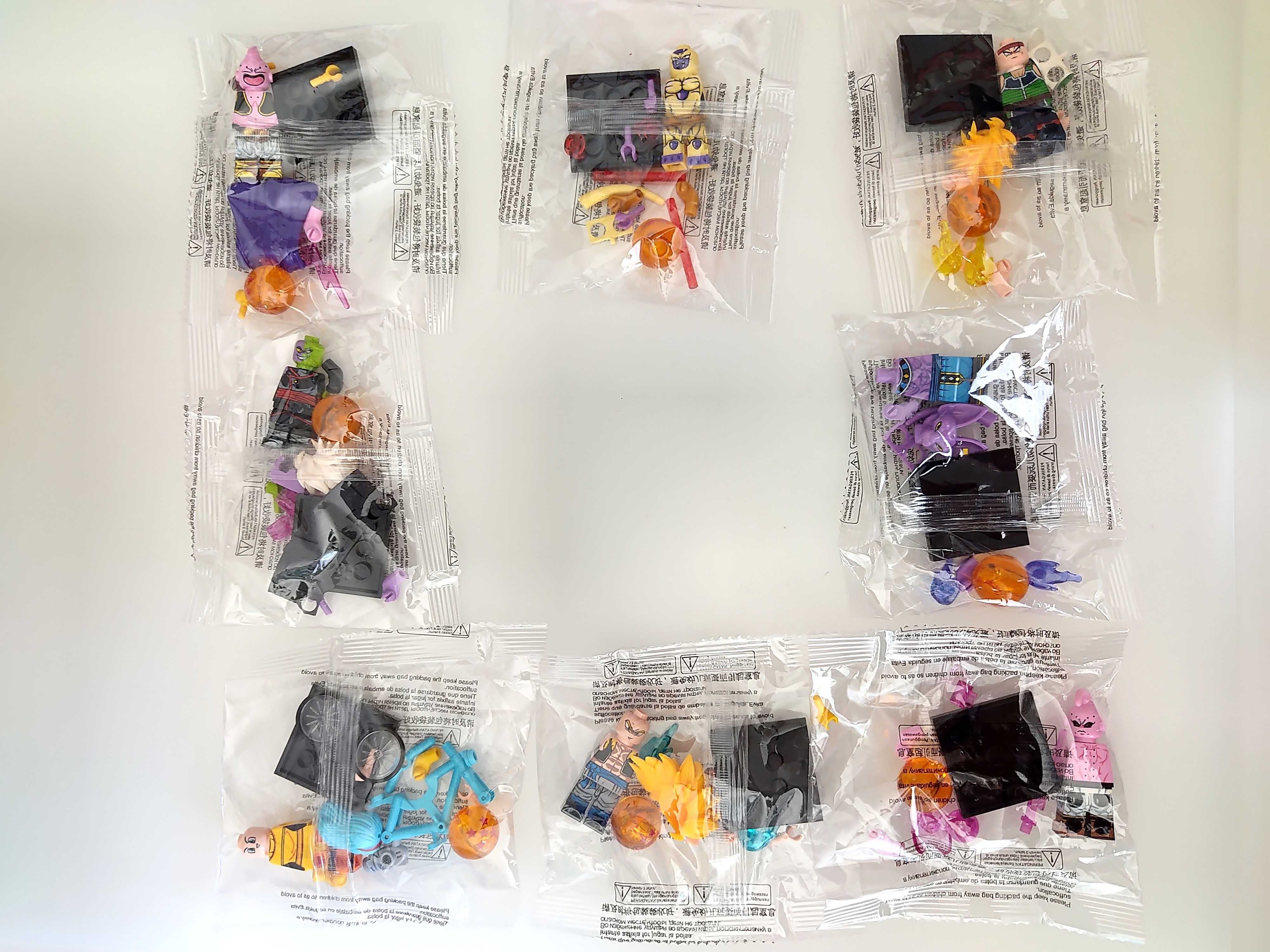Coleção de bonecos minifiguras Dragon Ball nº28 (compatíveis Lego)