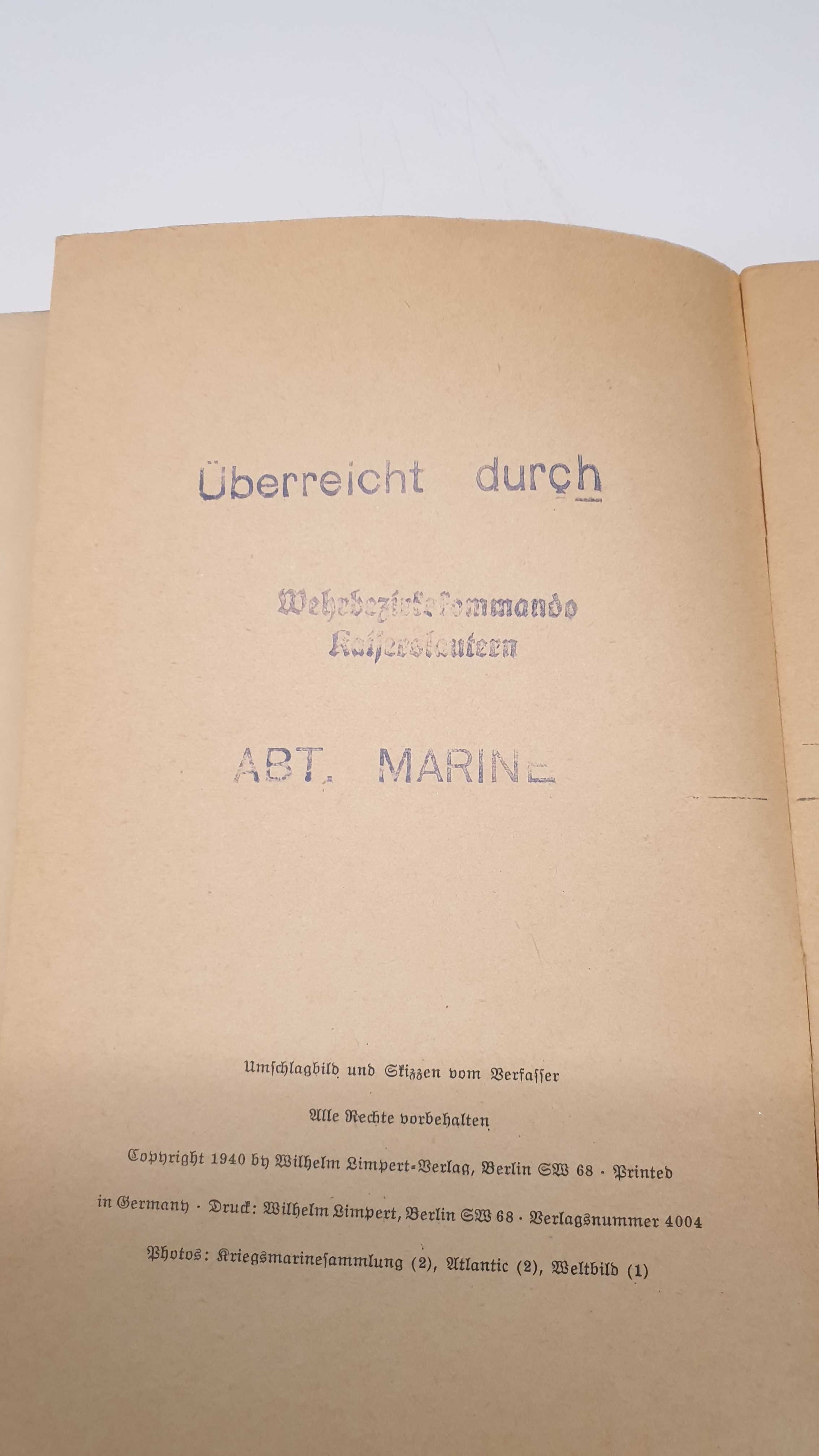 Was jeder vom deutschen U-Boot wiessen Muss - MAX BARTSCH 1940r.