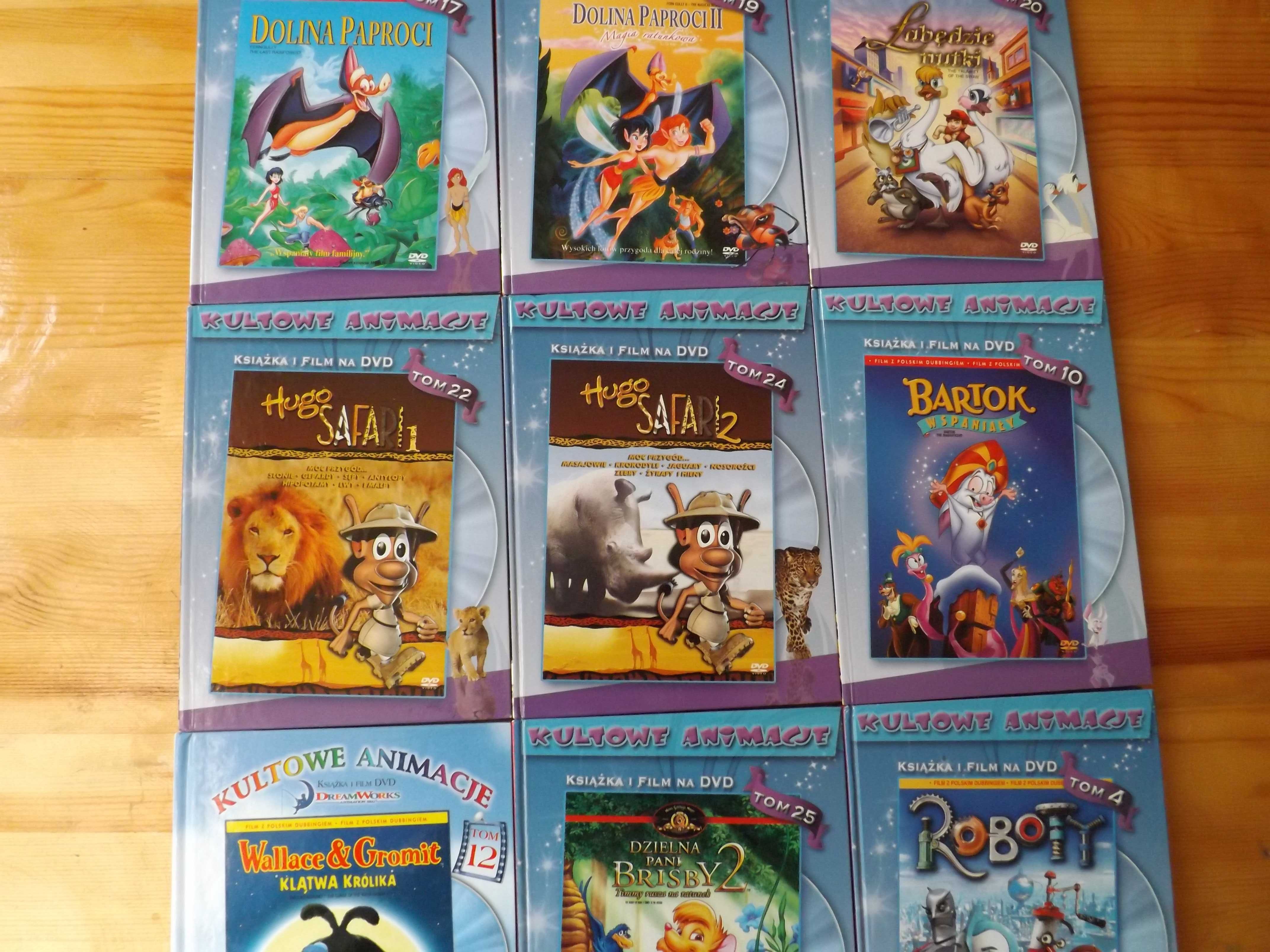 Hugo safari 1 i 2 edukacja, przyroda, film bajka