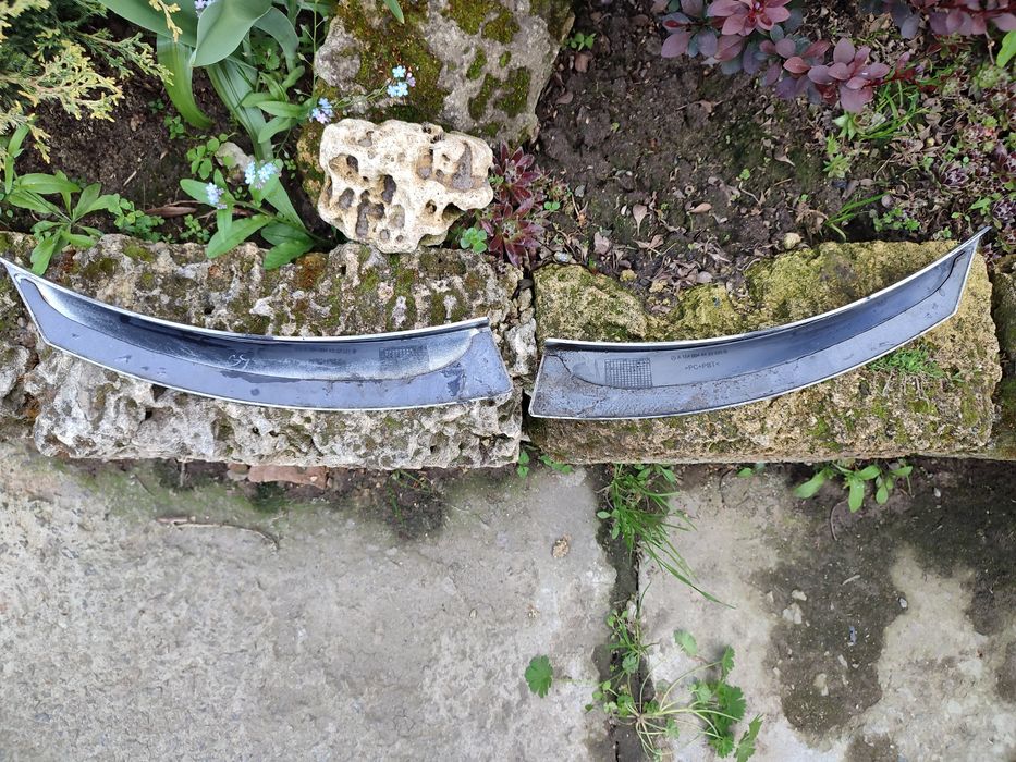 Накладки заднего бампера mercedes ml w 164