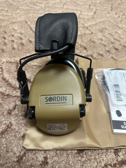 Активні навушники Sordin Supreme Mil AUX3 headband, Mil Aux4 neckband