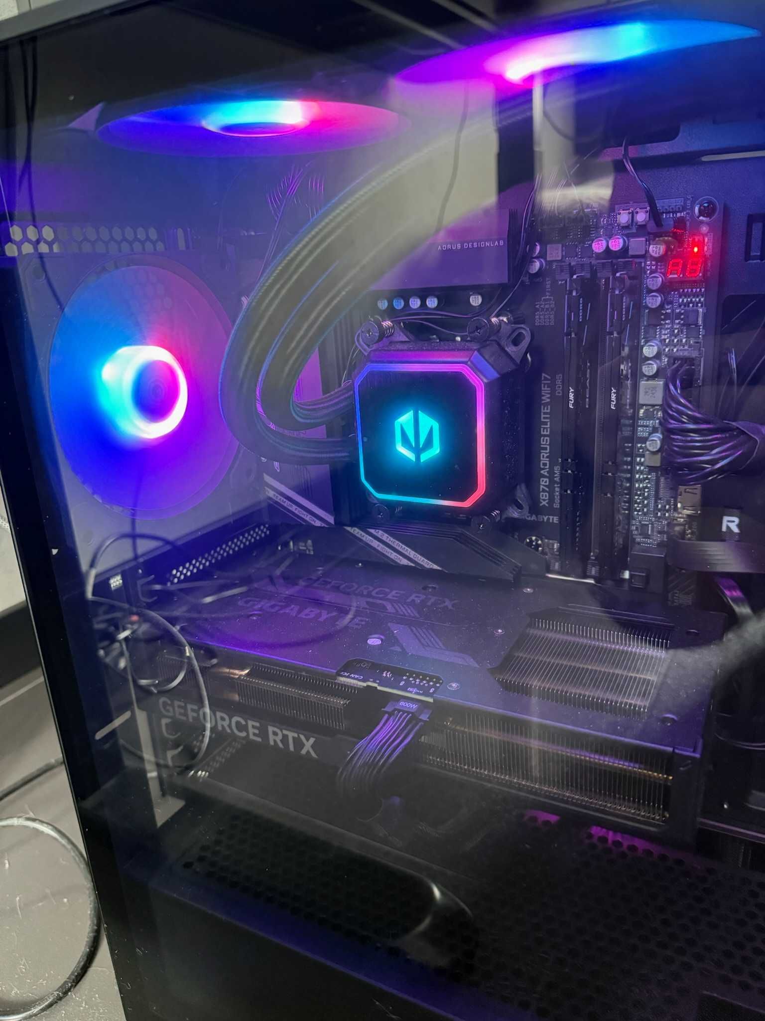 KOMPUTER PC Ryzen 7 9800X3D | RTX 4070 SUPER | 64GB DDR5 | WiFi7 | W11