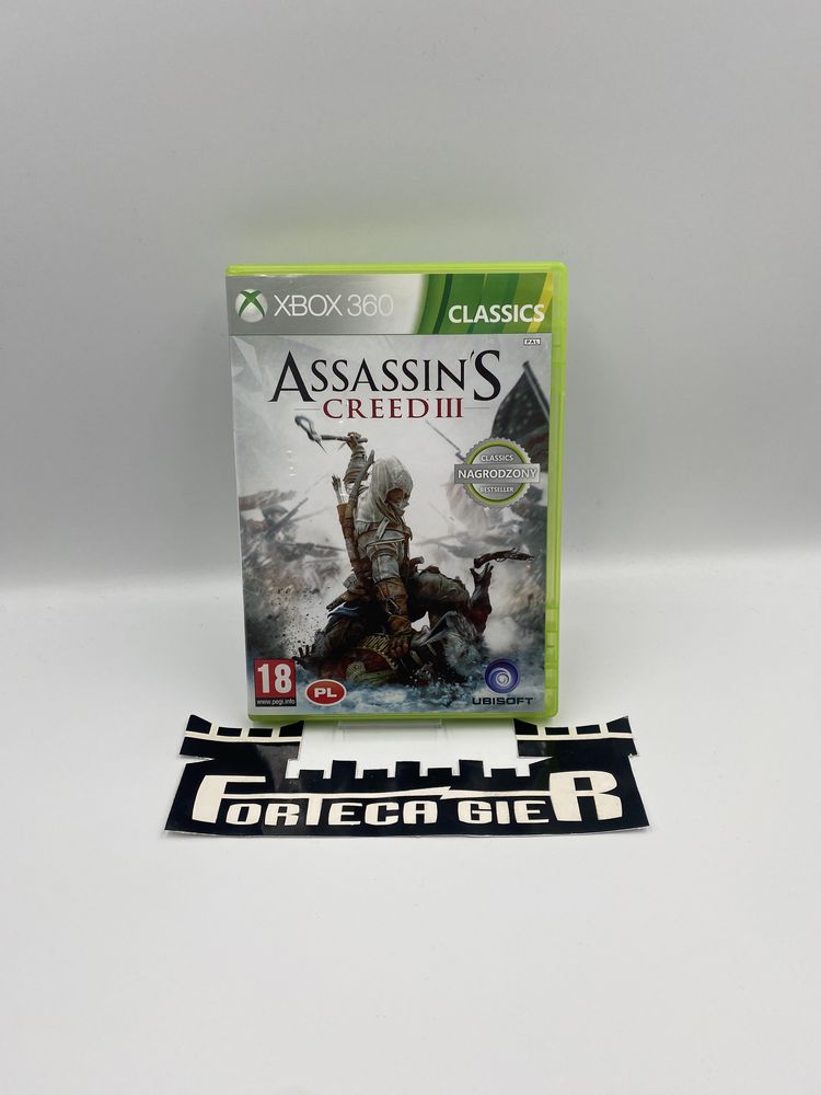 Assassins Creed 3 Xbox 360 Gwarancja
