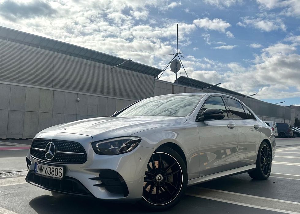 Mercedes-Benz Klasa E Pakiet AMG/NIGHT Kamera360 SalonPL Gwarancja