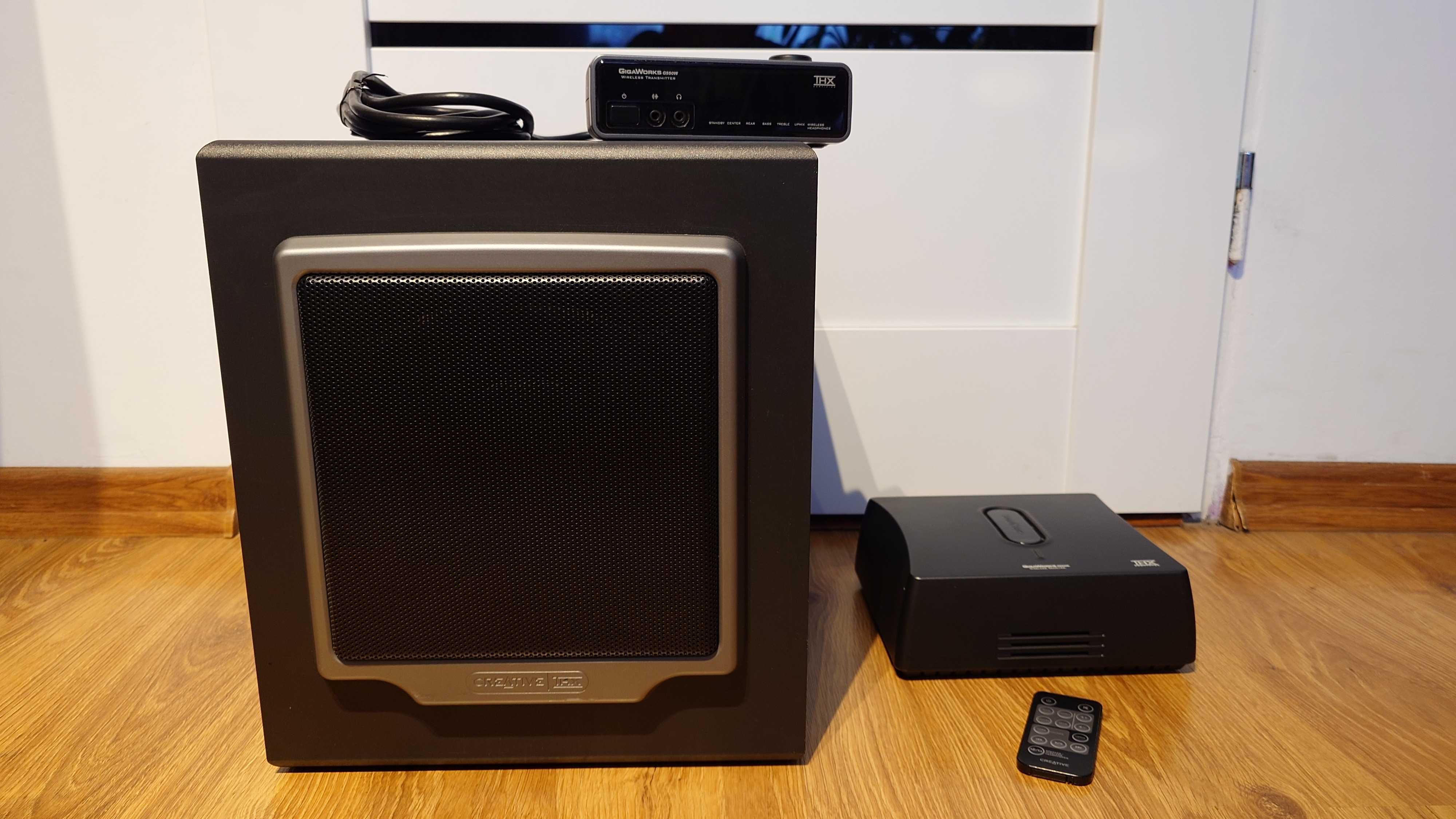 Zestaw Creative 5.1 GigaWorks G550W Wireless THX b.przewodowe rarytas