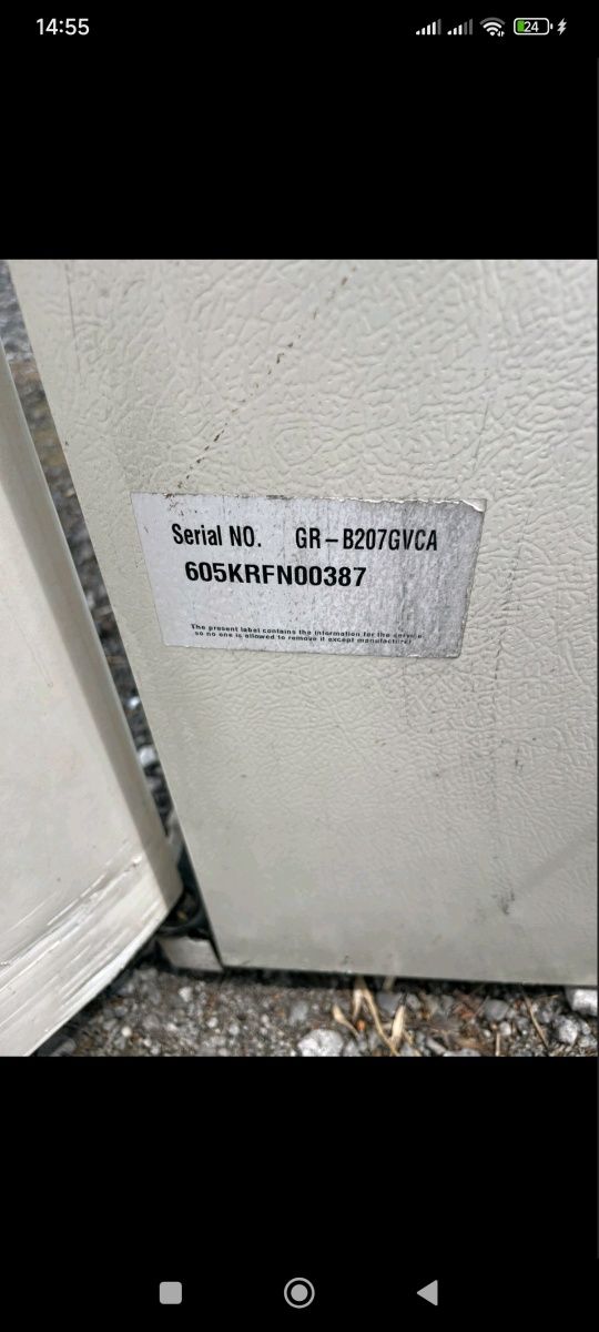Холодильник side-by-side LG Built in Style 890мм*600мм рабочее сост