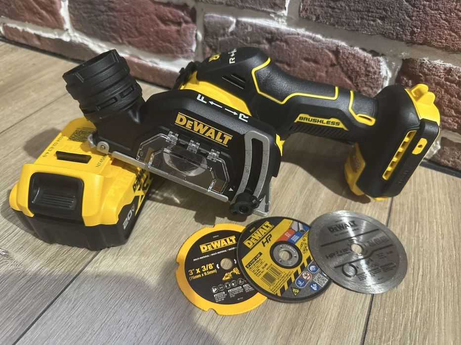 Болгарка аккумуляторна DeWalt DCS438b mini (Mexico 2025)