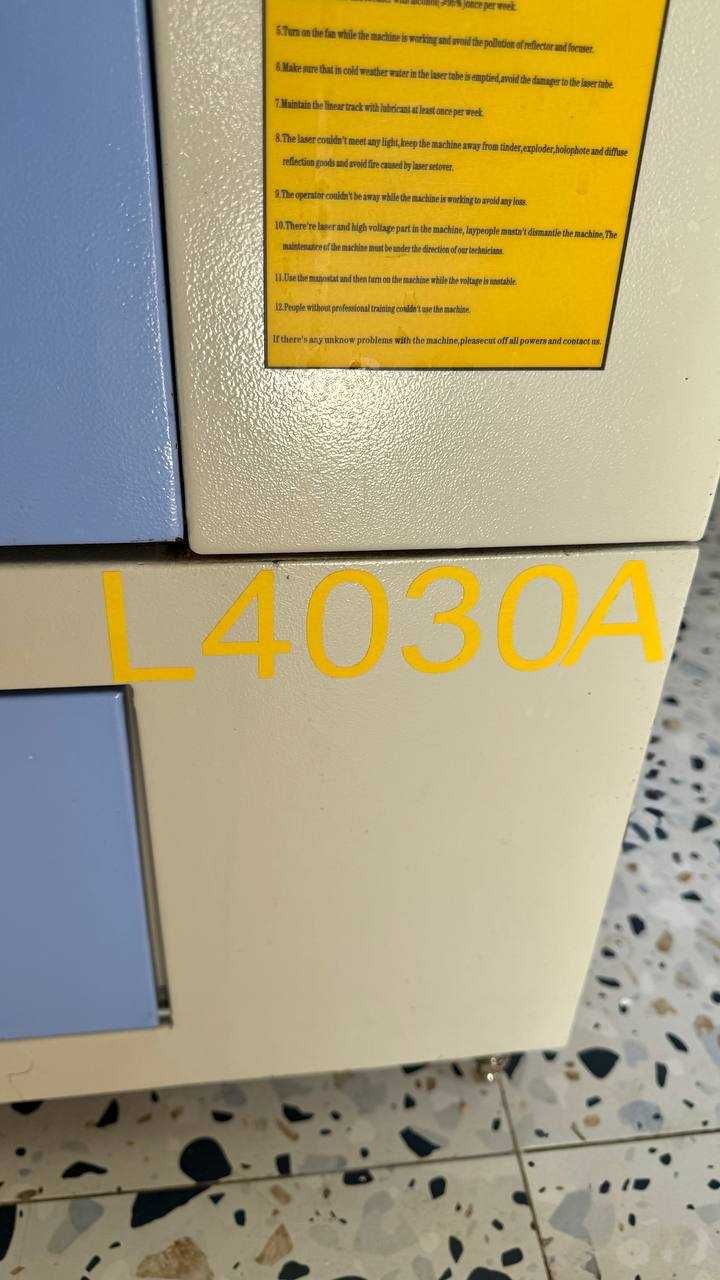 Лазерний верстат СО2 L-Laser L4030 з широким спектром матеріалів, NEW