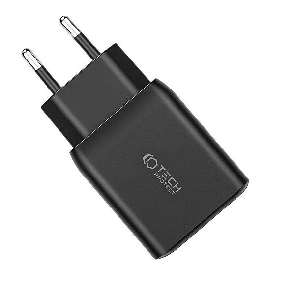 Ładowarka Tech-Protect C35w-2 sieciowa 2x Usb-c Pd 35w - czarna