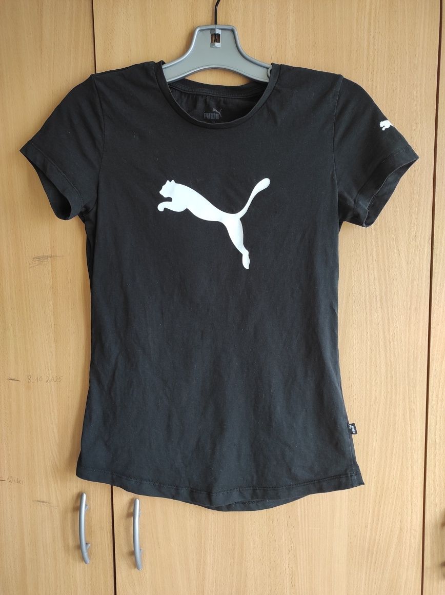 T-shirt damski Puma rozmiar S kolor czarny