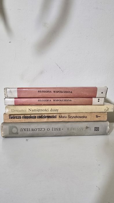 Zestaw książek filozoficznych i psychologicznych – klasyka