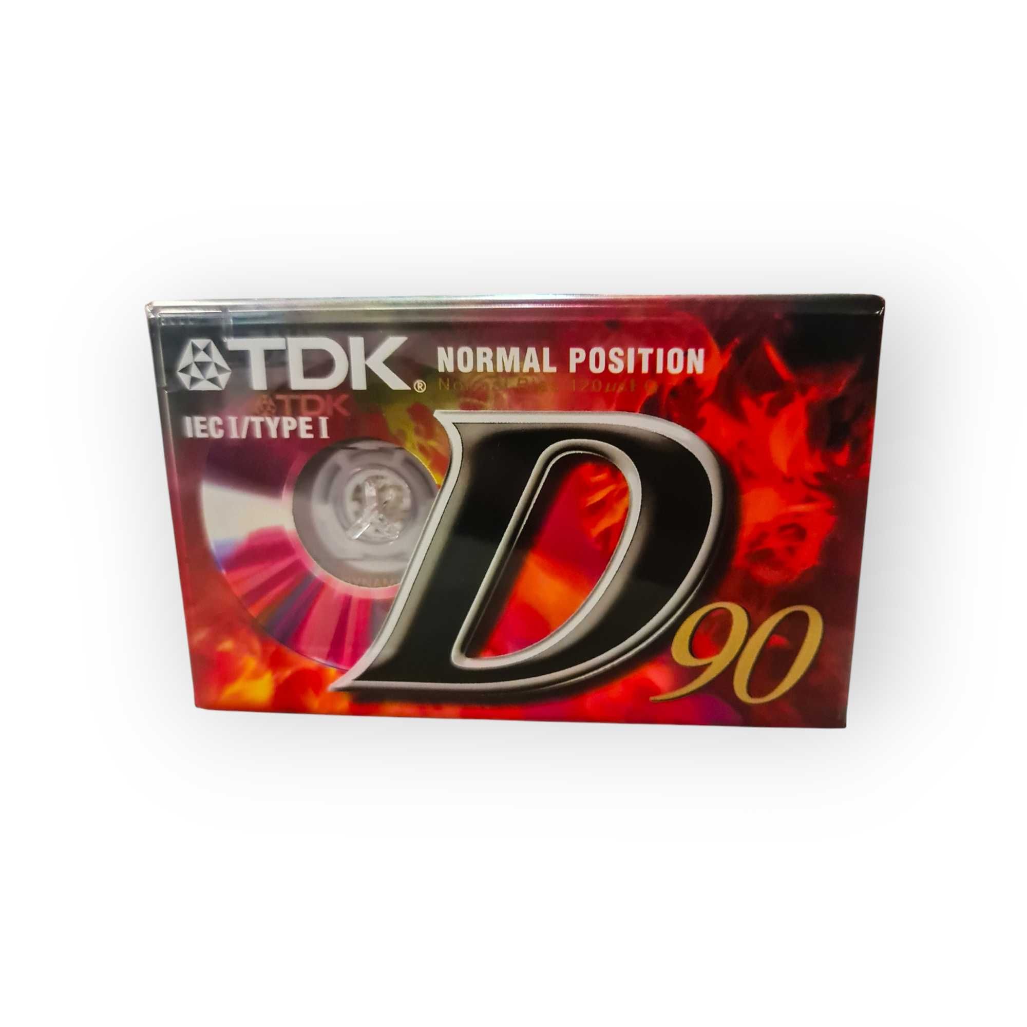 Fita K7 TDK D90 | Sony HF90 – 90 Minutos (Virgem)