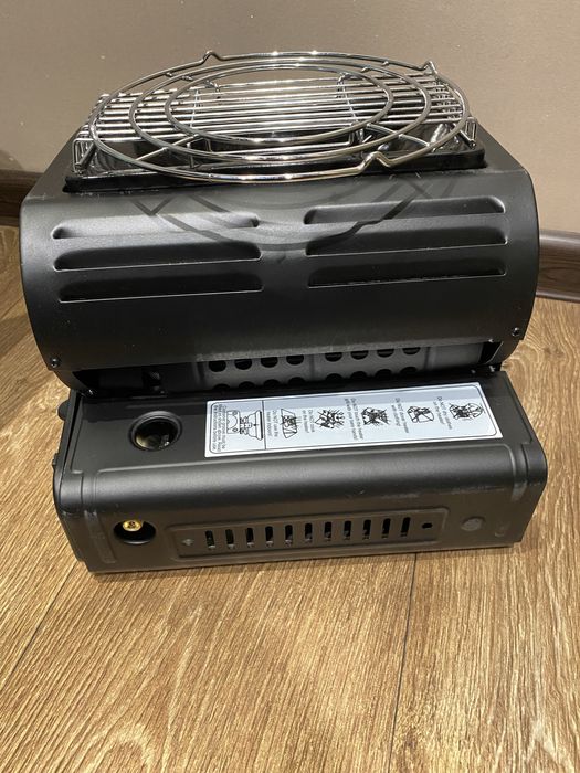 Портативная газовая печь с обогревателелем Happy Home,туристическая