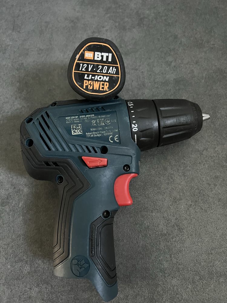 Безщітковий Акум.шуруповерт Bosch GSR 12V-30