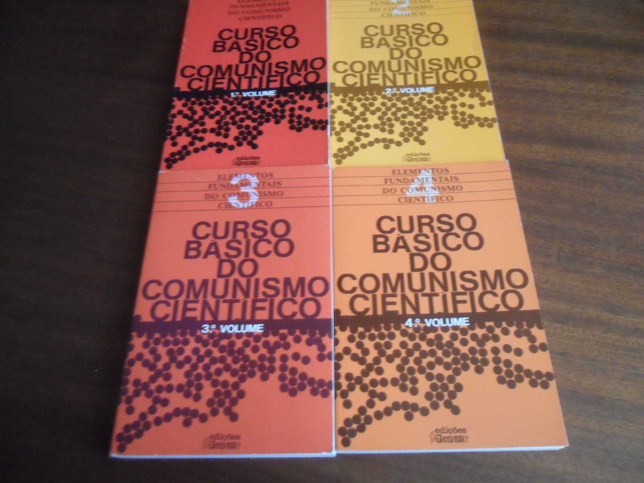 "Curso Básico do Comunismo Científico" 4 Volumes de V. G. Afanassiev