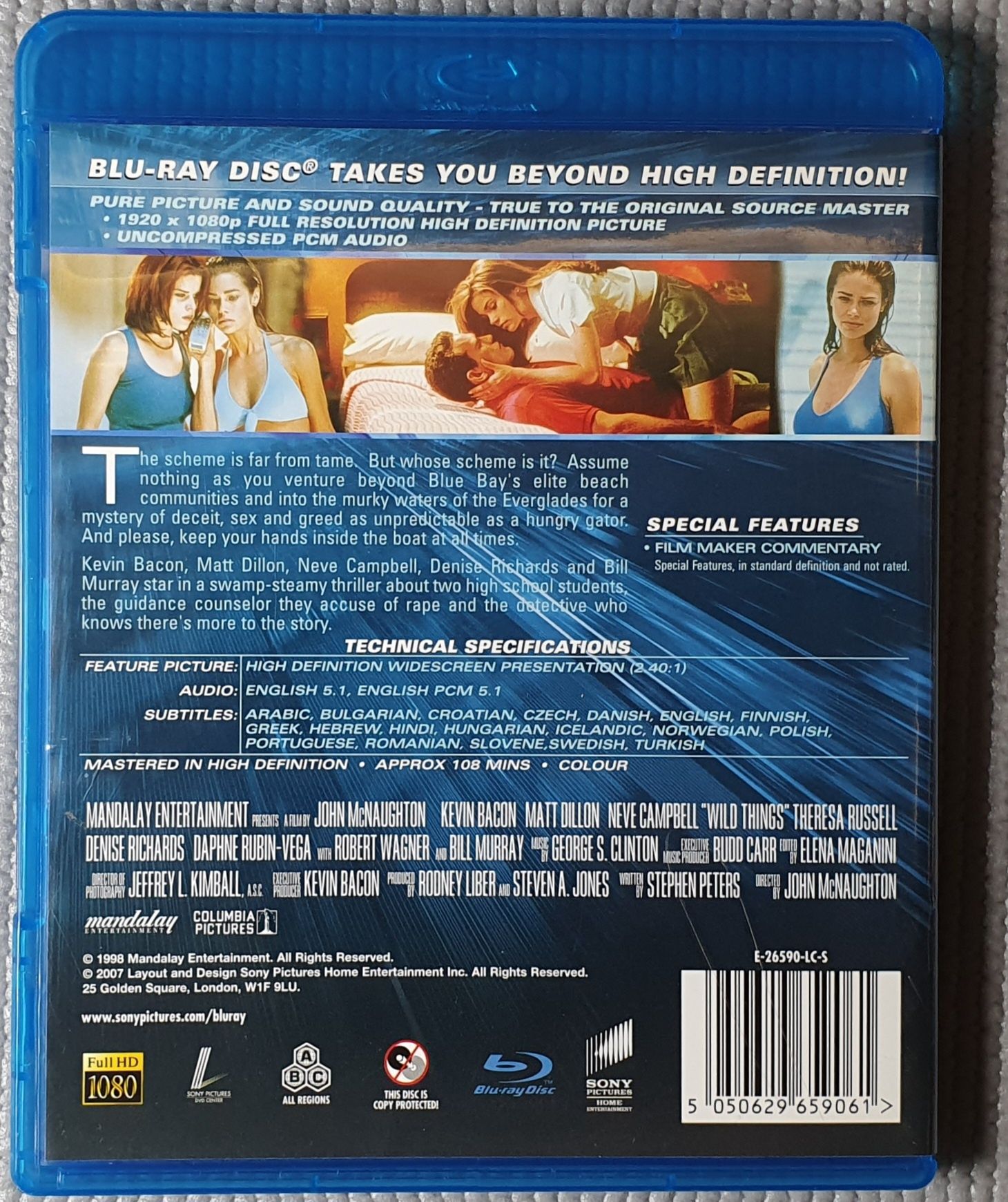 "Dzikie rządze" Blu-Ray polskie wydanie napisy PL