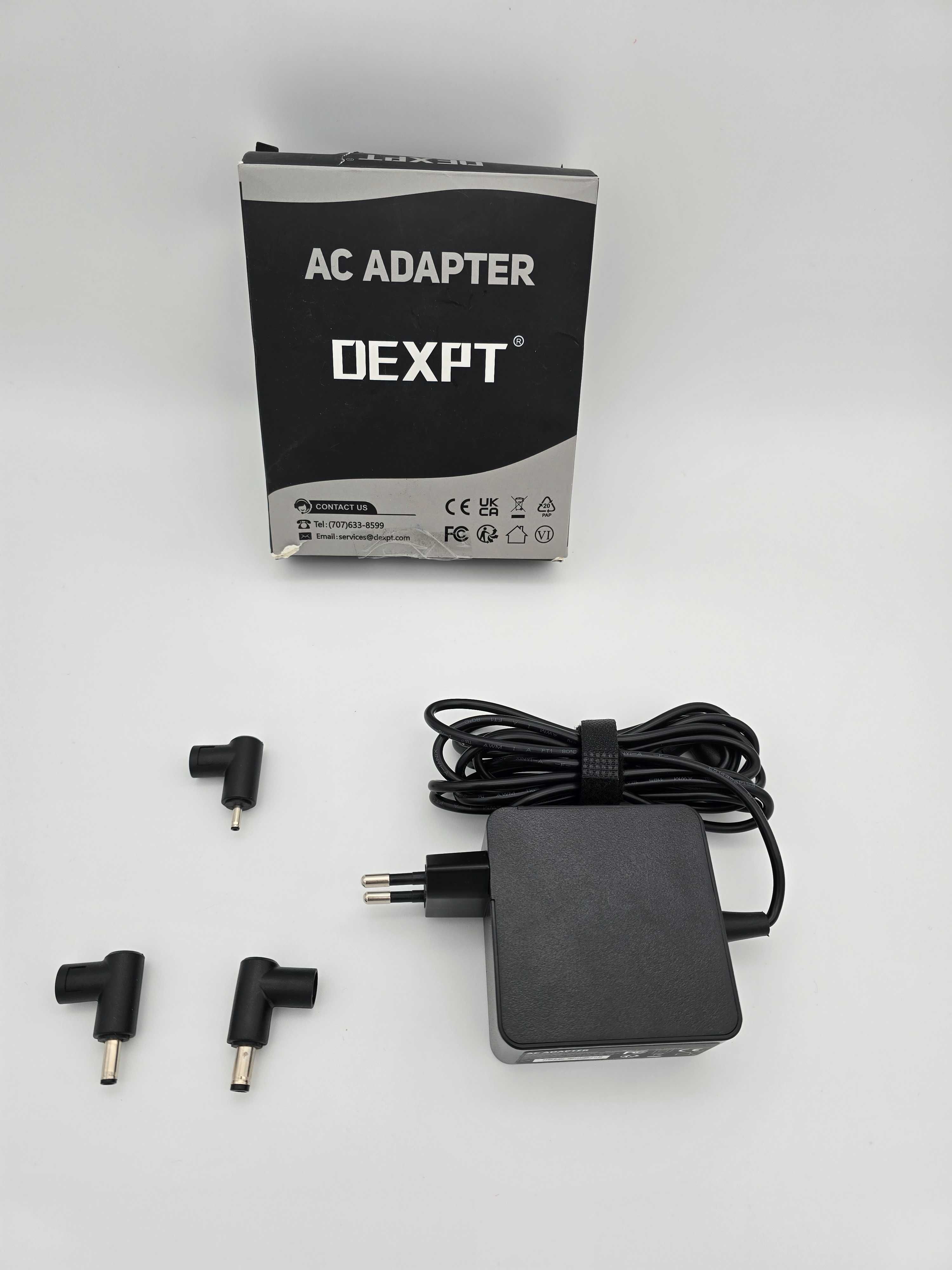 Zasilacz AC DEXPT AP190342VGF 65W 19V Laptop 65W 19V