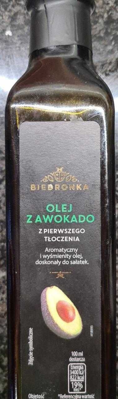 Olej z Awokado z Pierwszego Tłoczenia Biedronka 2 x 250 ml