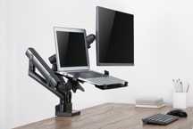 Uchwyt na monitor/monitory i laptop