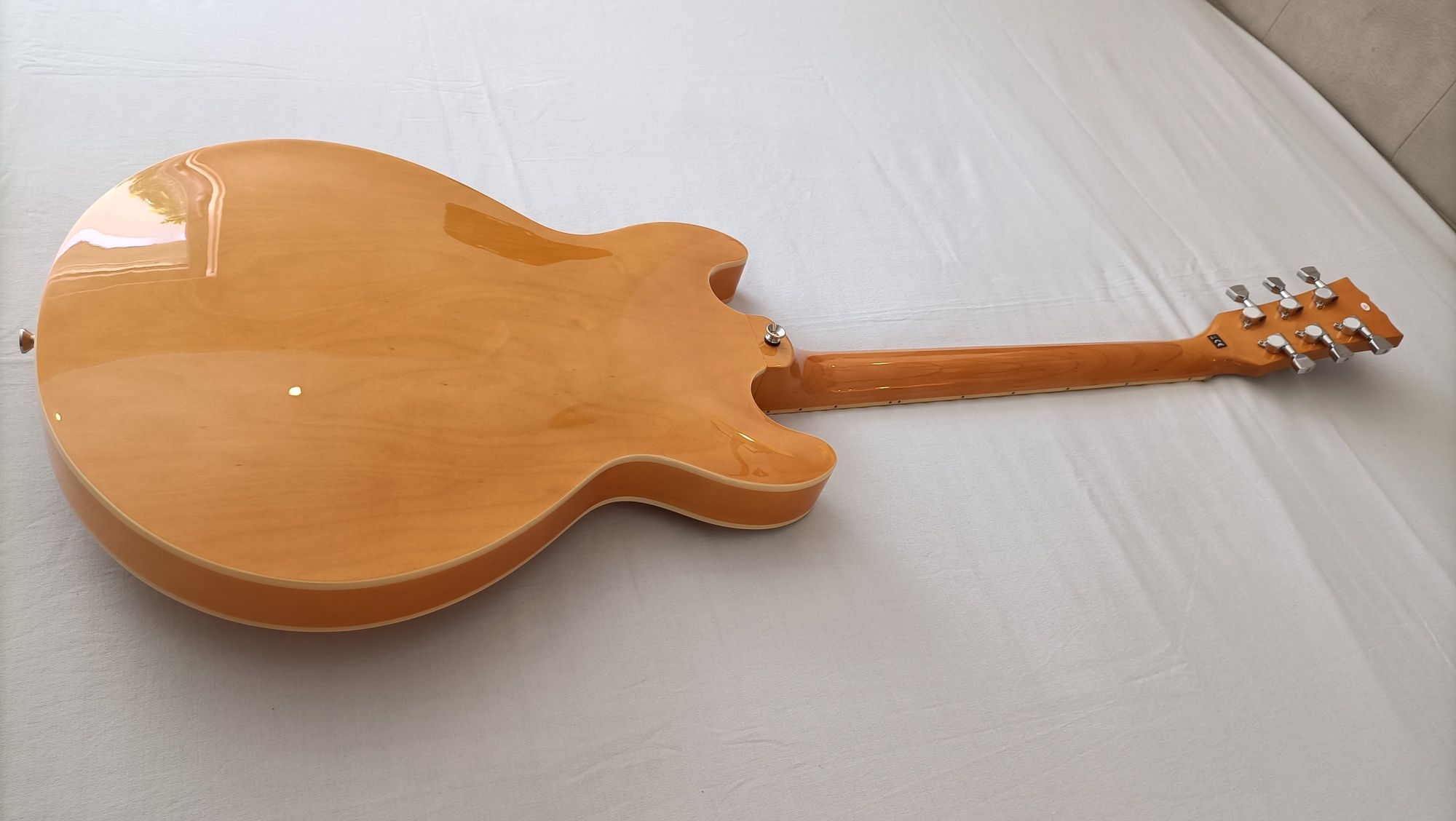 Guitarra Elétrica Harley Benton HB-35Plus Lemon Drop