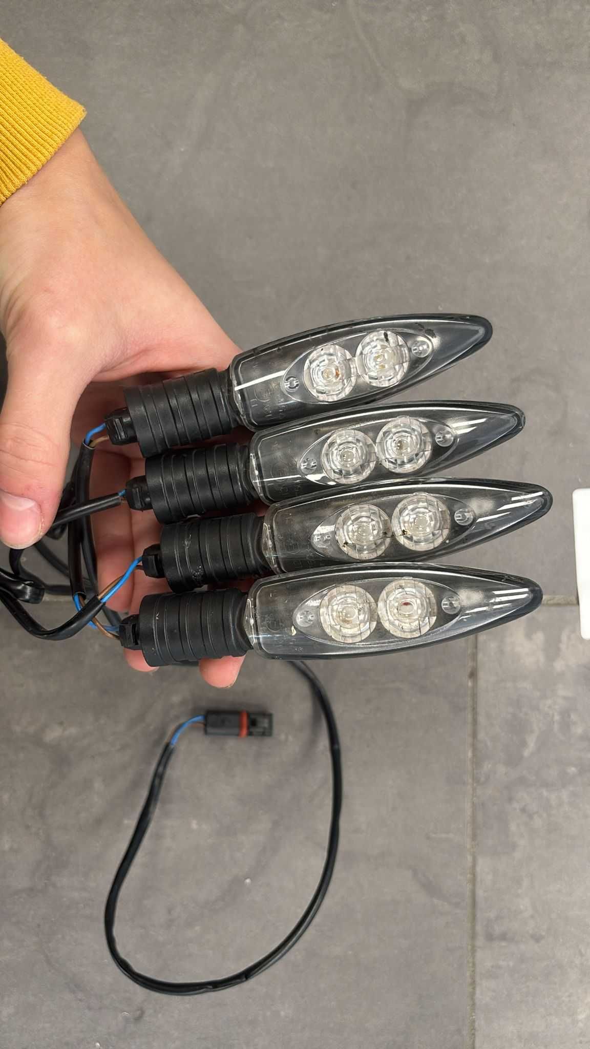 Kierunkowskazy Kierunki LED Motocykl BMW Zestaw 4 Sztuki [1313]
