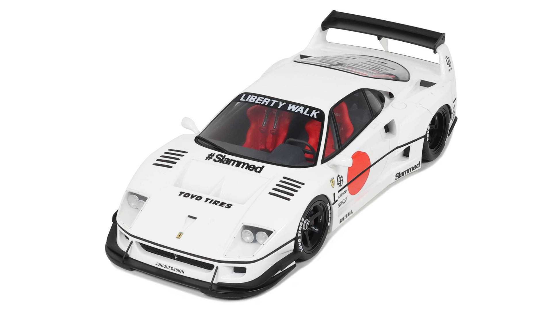 Model 1:18 GT Spirit Ferrari F40 LB Works 2023 white (GT470)