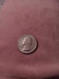 Монета 25центов Quarter Dollar 1979
