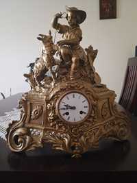 Francuski zegar ścienny wiszący stary