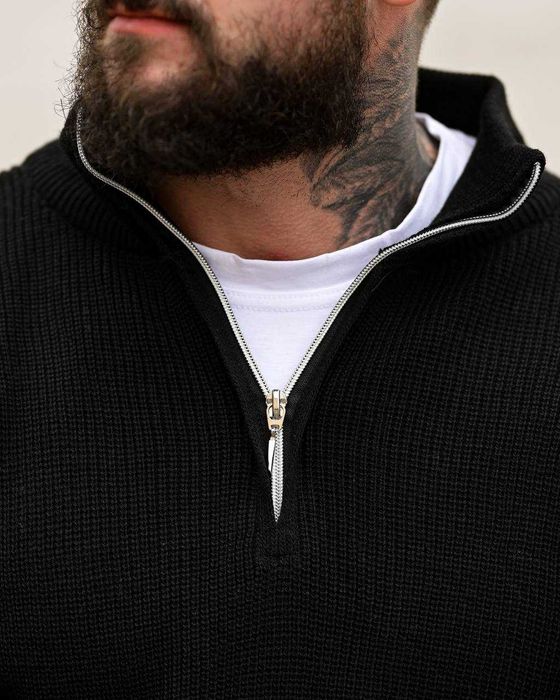 Кофта Стон Айленд Чорна Кофта Stone Island Black Зип