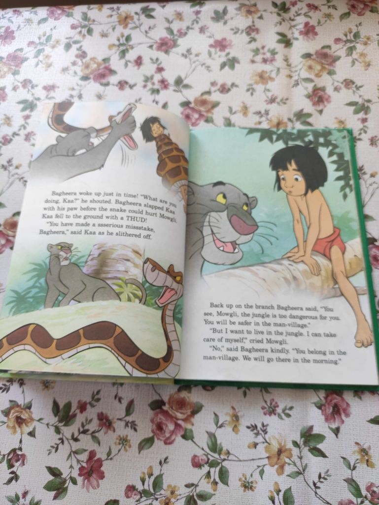 Książka dla dzieci Jungle Book Disney po angielsku