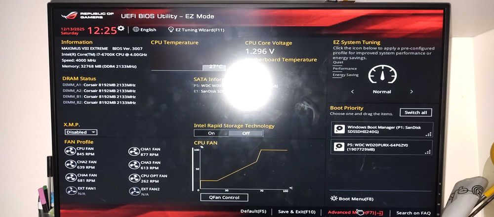 Komputer I7 32 GB RAM GTX1080 4K