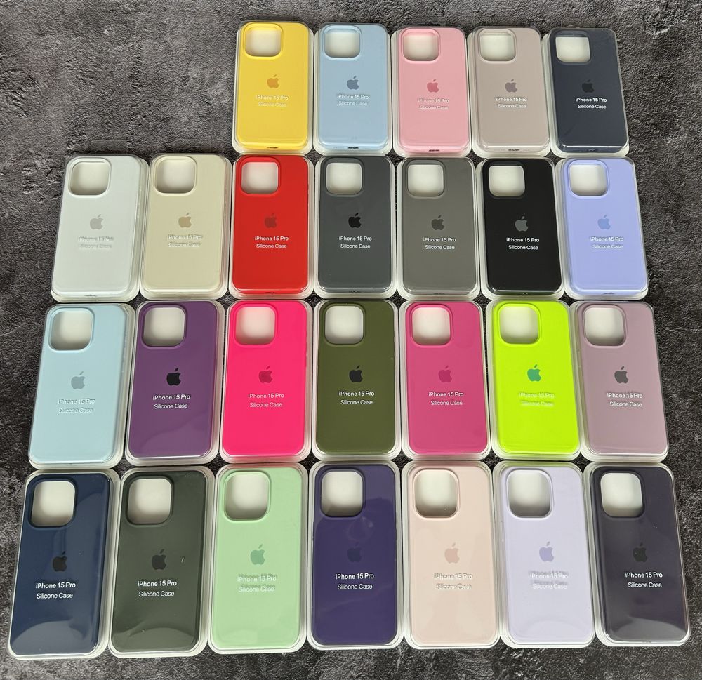 Чохол iphone 15/15pro/15 pro max silicone case