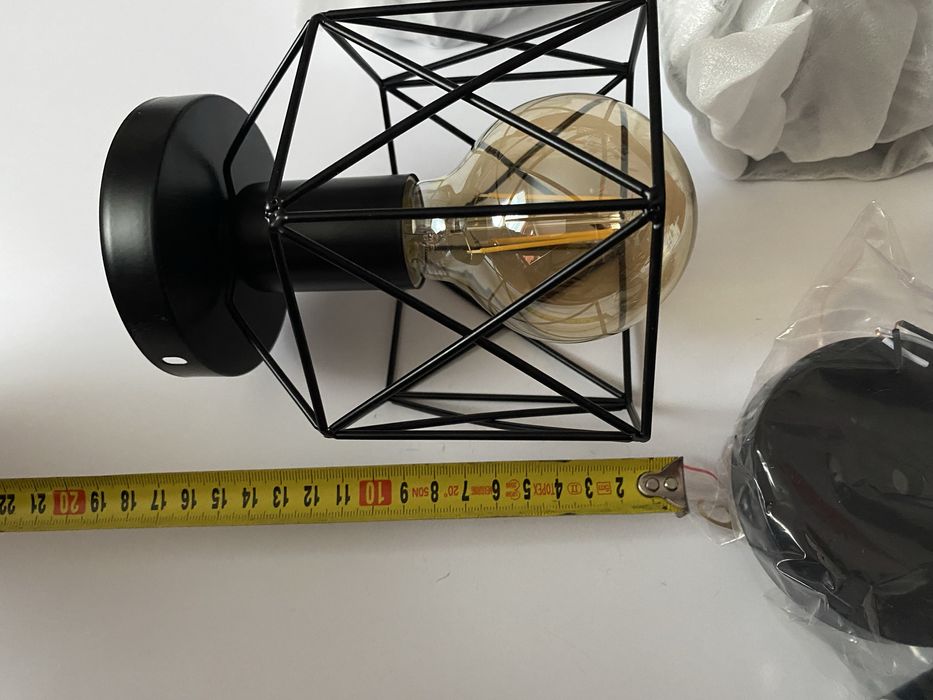 Світильник абажур люстра лофт вінтаж +лампа