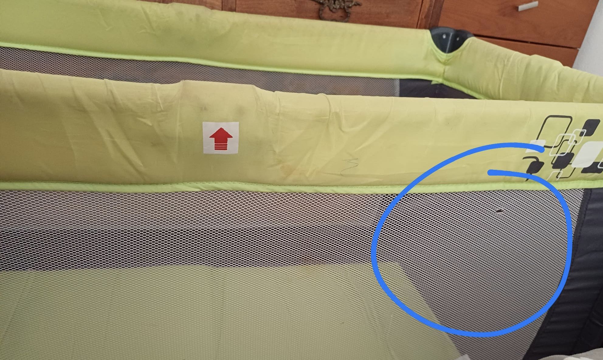 Cama de viagem e Colchão